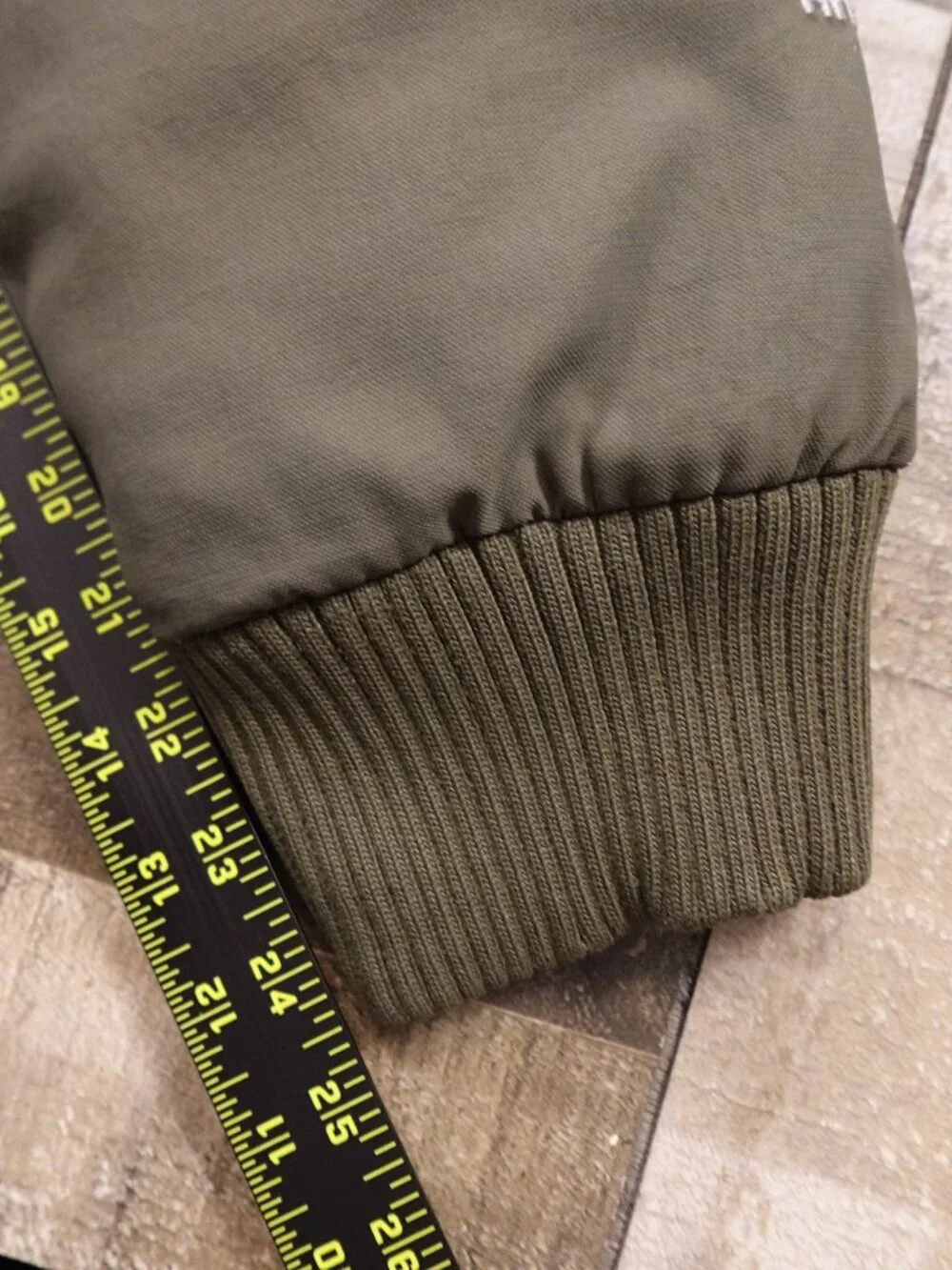The‎ North Face HyVent Down Jacket Parka Men’s XL Olive Faux Fur Hood Vintage